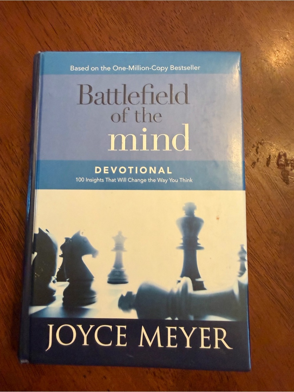 Battlefield of the Mind Devotional by Joyce Meyer — Blue